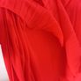 Red Pleated Maxi size 8 Taifun really 8 to 10 Image 6