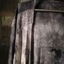 Ladies New Jersey,waterfall grey and white tie-dye open-front long-sleeve cardigan. Image 5