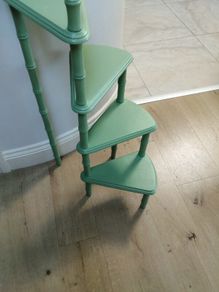 Vintage wooden plant stand