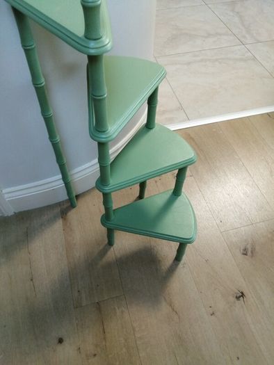 Vintage wooden plant stand
