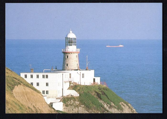 1997 Ireland Lighthouse (The Baily, Tabert, Hook Head & The Fastnet) Commemorative Stamps Maximum Cards Mint