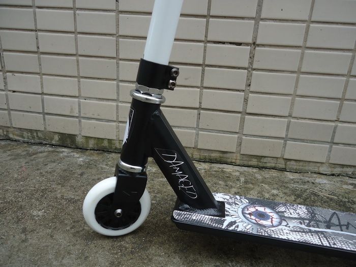 Damaged D-Ranged Scooter - Black