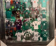 Framed jersey prints