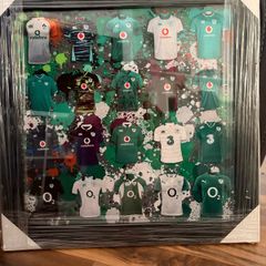 Framed jersey prints