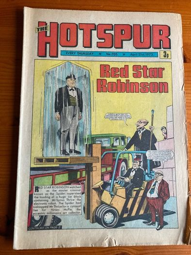 Comics: 'The Hotspur' 1973 (17 numbers)