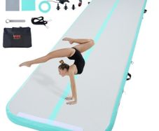 4 m Air Track Inflatable Training Tumbling Gymnastics Gym Mat with Pump