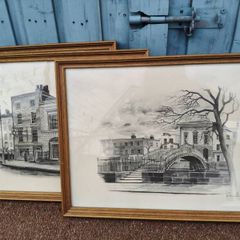 3 x Donal MacPolin Dublin Cityscapes