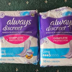 Always discreet sensitive Bladder pads