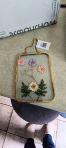 Pressed Flowers Hanging Art Frame