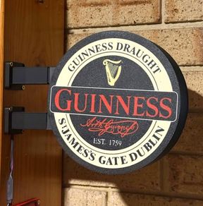 Guinness 1759 Light Box Perfect for Man Caves & Home Bars