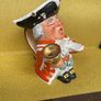 Wedgewood toby jug number750"Town Crier" Some paint on hat area see photos. Height 15cm Image 2