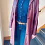 Vintage real leather trench coat from the late 90s - Size S/8 Image 6