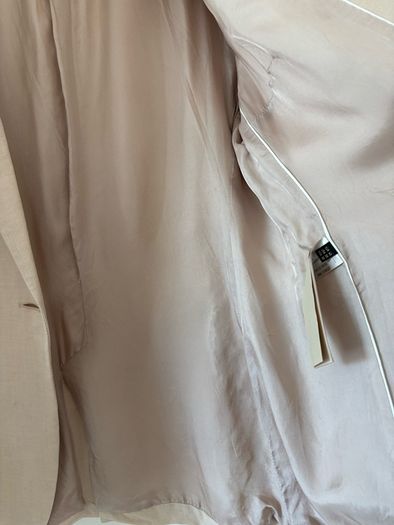 Massimo Dutti linen blend blazer