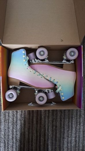 Impala Multi-Colour Pastel Roller Skates UK5