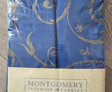 Fully lined curtains