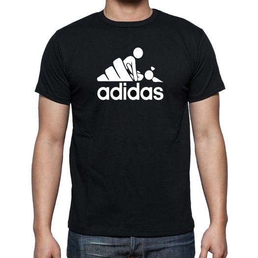 Funny Adidas T-shirt tee top shirt