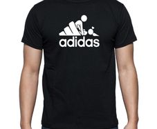 Funny Adidas T-shirt tee top shirt