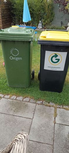wheelie bins