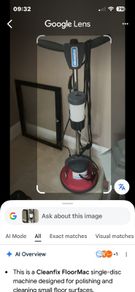 Cleanfix floor polishing machine