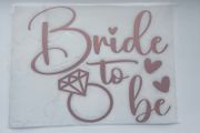 Hens party iron on decals