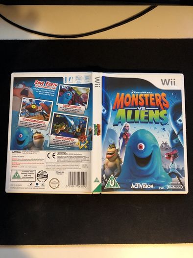 Monsters Vs Aliens Nintendo Wii