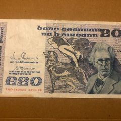 20 Irish Pound B series
