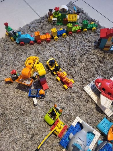 multiple sets of LEGO Duplo