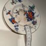antique BOOTH FLORA porcelain plate c1916 Image 2