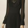 Karen Millen Black Chiffon Lace Dress Image 7