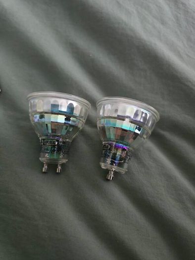 Pair Of Ikea Tradfri Gu10 Smart Led Bulbs (345 Im / 2700k /zigbee)