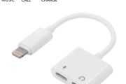 Dual 8 Pin Audio Adapter Charger Splitter For iPhone X 12 XR 11 Pro 8 7 Plus