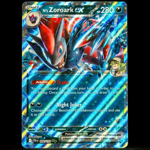 N's Zoroark EX 098/159 Double Holo Rare Journey Together Pokemon Card S&V