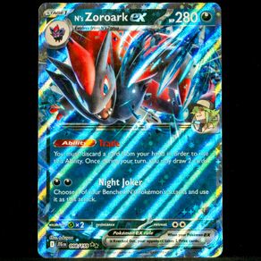 N's Zoroark EX 098/159 Double Holo Rare Journey Together Pokemon Card S&V