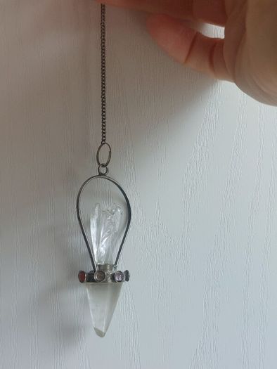 crystal angel pendulum