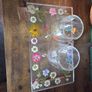 Botanical dried flower tray and tumbler Image 2