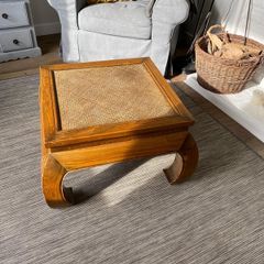 Rattan coffee table