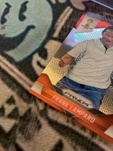 Frank Lampard 2014 World cup prizm card
