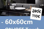 LED Bathroom Mirror 60x60cm Backlit Makeup Cosmetic