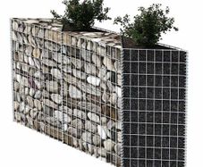 Gabion Basket Galvanised Steel 120x30x100 cm