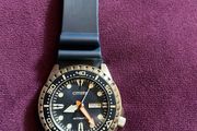 Citizen Promaster Professional Diver Automatic Watch With Navy Rubber Strap Brand New
