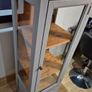 Pine glass display cabinet Image 2