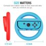 Nintendo Switch Joy-Con Controller Hand Grip Mario Racing Wheel Joy Con Game Pad Red Switch OLED Image 3