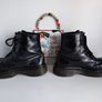 Dr martens 1460 vintage black platform chunky sole england boots UK7 EU41 US9 Image 8