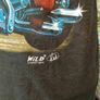 Born To Be Wild Biker T-shirt  Front and Back Print's  Size Medium Image 8