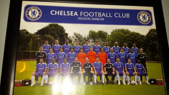 Chelsea framed football picture