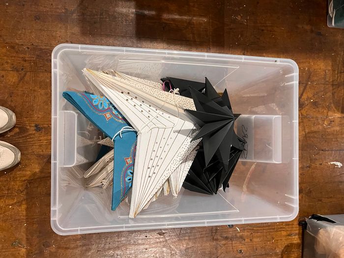 Paper Lanterns and Paper Stars Lot 250 units
