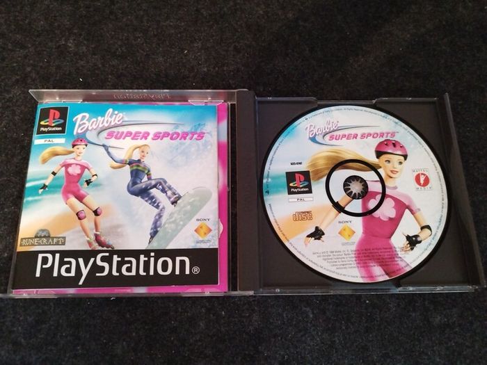 Barbie Super Sports PS1 PlayStation