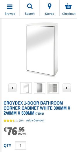 Corner Bathroom Cabinet