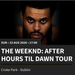 The weeknd-23rd of August