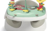 Baby Snug Seat and Activity Tray with Adjustable Features, Supportive, Stable and Easy Clean Design in Clay, Suitable from 3 to12 Month Approx